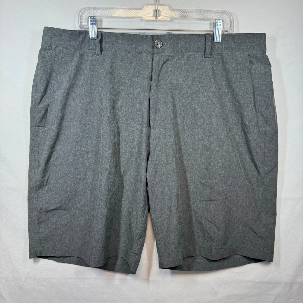 Black Clover Golf Shorts Heathered Performance Lightweight Size 38